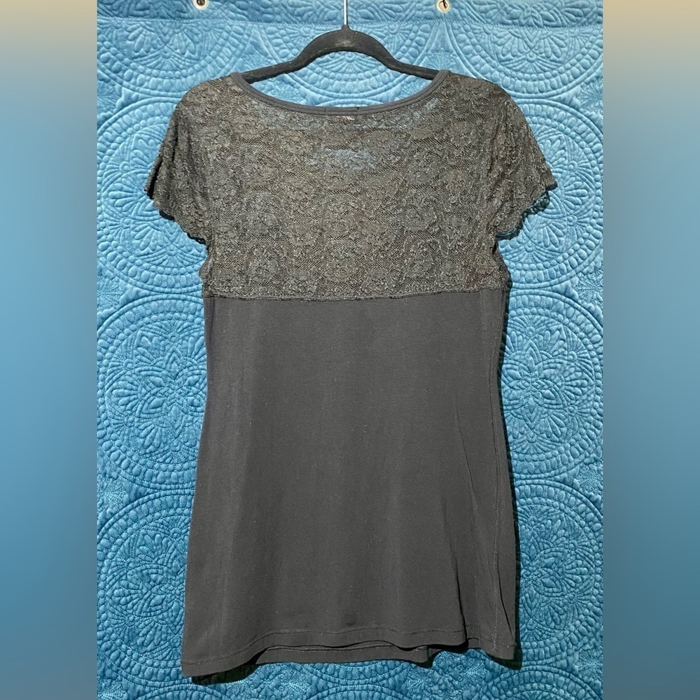 Black Lace Top - Picture 3 of 5